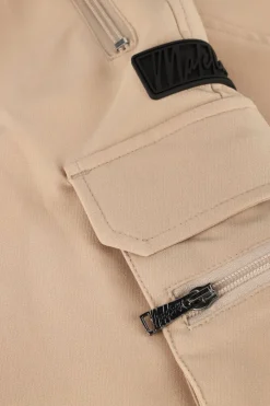 beige malelions cargobroeken cargo pants