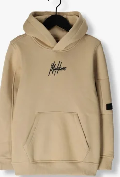 beige malelions hoodies cargo hoodie
