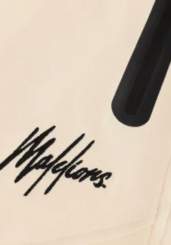 beige malelions korte broek counter shorts