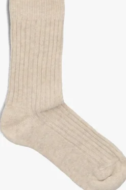 beige marcmarcs sokken cashmere