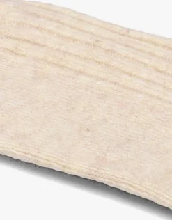 beige marcmarcs sokken cashmere