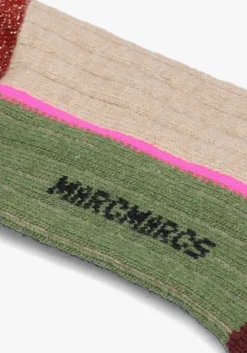 beige marcmarcs sokken isabella