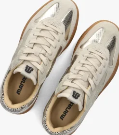beige maruti lage sneakers yale