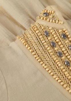 beige mes demoiselles mini jurk dress noma