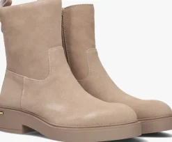 beige mexx enkelboots manila