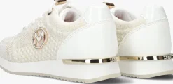 beige mexx lage sneakers gitte glitter mini