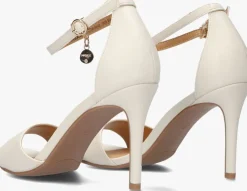 beige mexx sandalen met hak leyla paisley