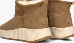 beige mexx snowboots prosper orchid