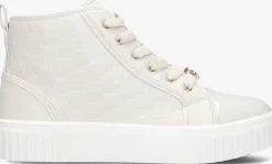 beige michael kors kids hoge sneakers skate split