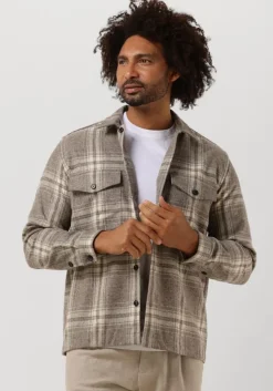 beige minimum overshirt kendo