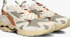 beige mizuno lage sneakers wave rider 10 dames