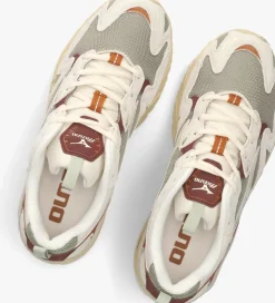 beige mizuno lage sneakers wave rider 10 dames