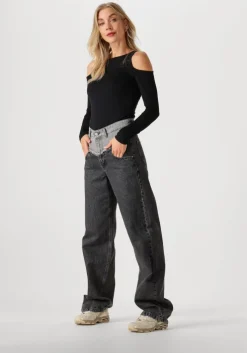 beige mizuno lage sneakers wave rider 10 premium dames