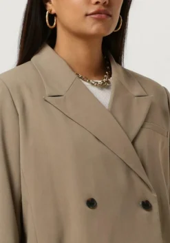 beige modström blazer ankermd short blazer