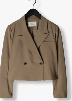 beige modström blazer ankermd short blazer