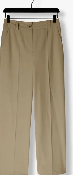 beige modström pantalon ankermd pants