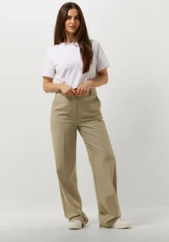 beige modström pantalon ankermd pants