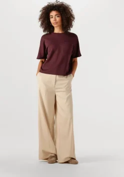 beige modström pantalon normamd pant