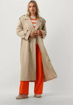 beige modström trenchcoats eviemd jacket