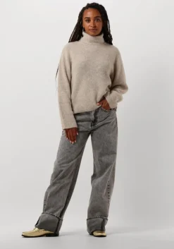 beige mos mosh coltrui aidy thora rollneck knit