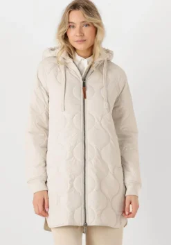 beige moscow gewatteerde jas 07-08-swags