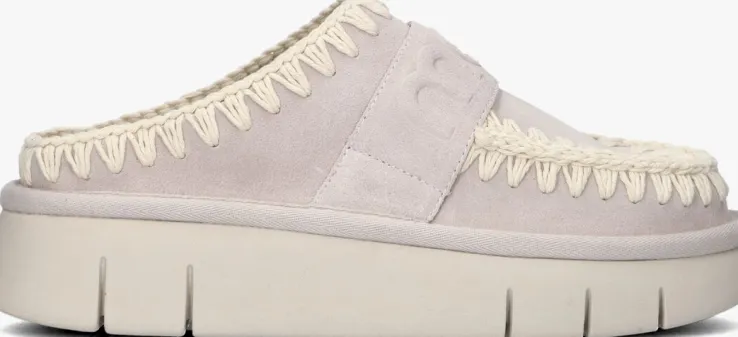 beige mou instappers bounce clog