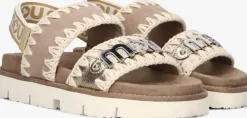 beige mou sandalen new bio sandal