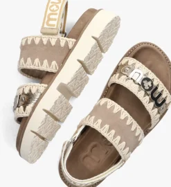 beige mou sandalen new bio sandal