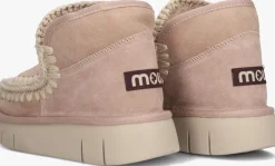 beige mou vachtlaarzen eskimo bounce sneaker