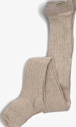 beige mp denmark maillots cotton rib tights