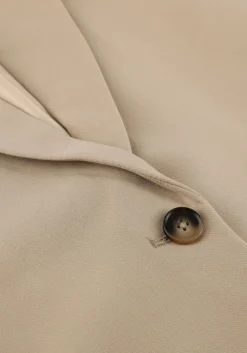 beige msch copenhagen blazer mschbarbine slit blazer