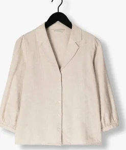 beige msch copenhagen blouses mschpennie ginia 3 4 shirt