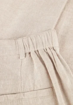 beige msch copenhagen pantalon mschpennie ginia hw pants