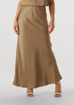 beige my essential wardrobe maxirok estellemw long skirt