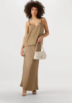 beige my essential wardrobe maxirok estellemw long skirt