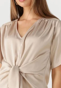 beige neo noir blouses casadia heavy sateen blouse