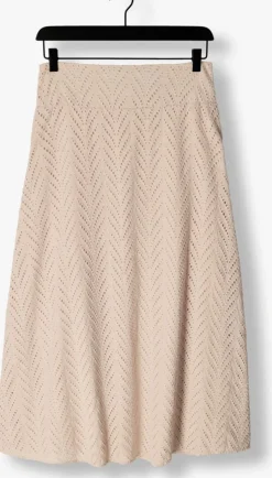 beige neo noir maxirok torino wave skirt