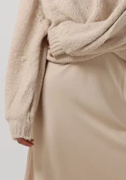 beige neo noir midirok bovary skirt