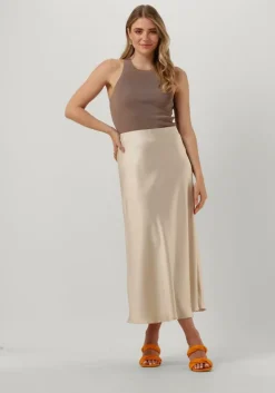 beige neo noir midirok bovary skirt