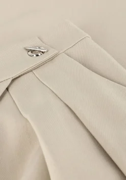 beige neo noir wijde broek zalka eyelet pants