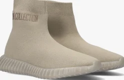 beige nik & nik hoge sneakers jessy one sneaker