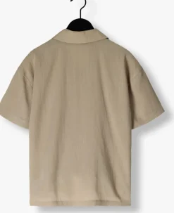 beige nik & nik klassieke overhemden luis short