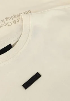 beige nik & nik t-shirt bloom oversized t-shirt