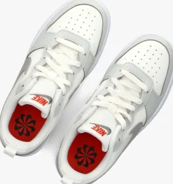 beige nike lage sneakers court borough