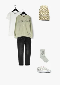 beige nike lage sneakers court borough