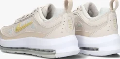 beige nike lage sneakers air max ap one