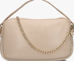 beige núnoo schoudertas helena puffed sheep