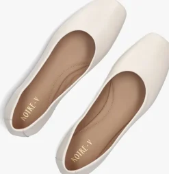 beige notre-v ballerina's 08-311