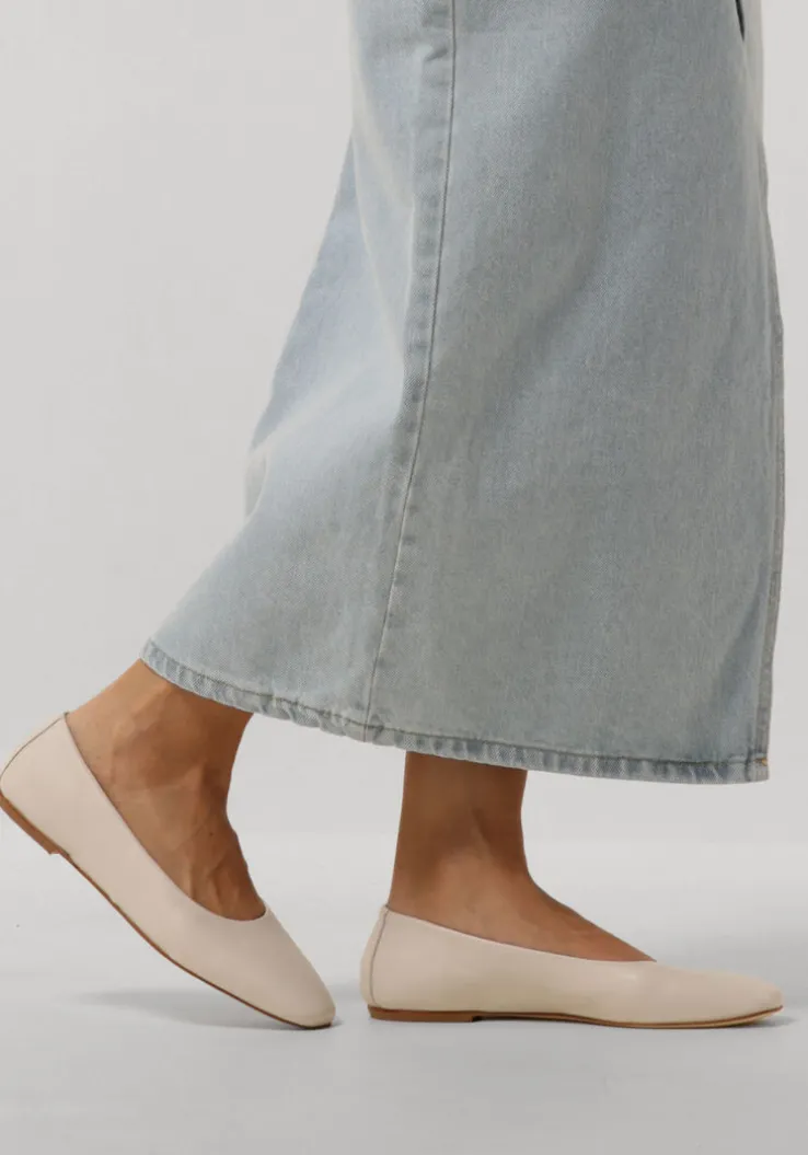 beige notre-v ballerina's 08-311