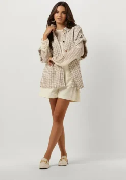 beige notre-v blouses x bo - teddy blouse